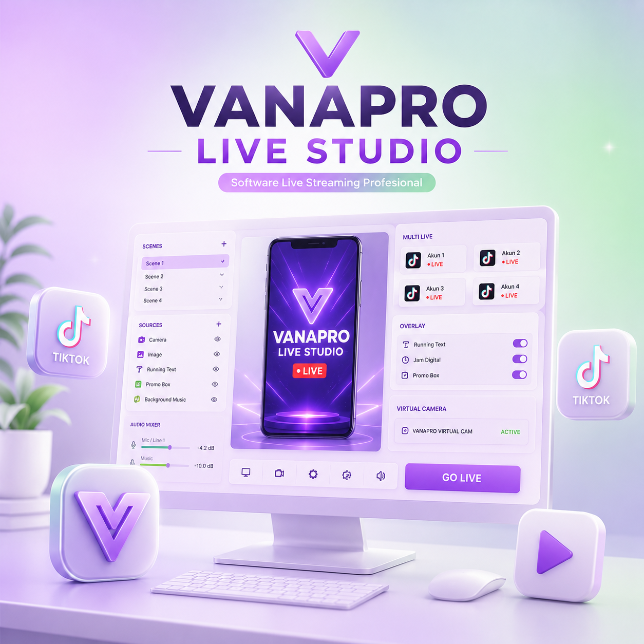 Software Live Tiktok Studio