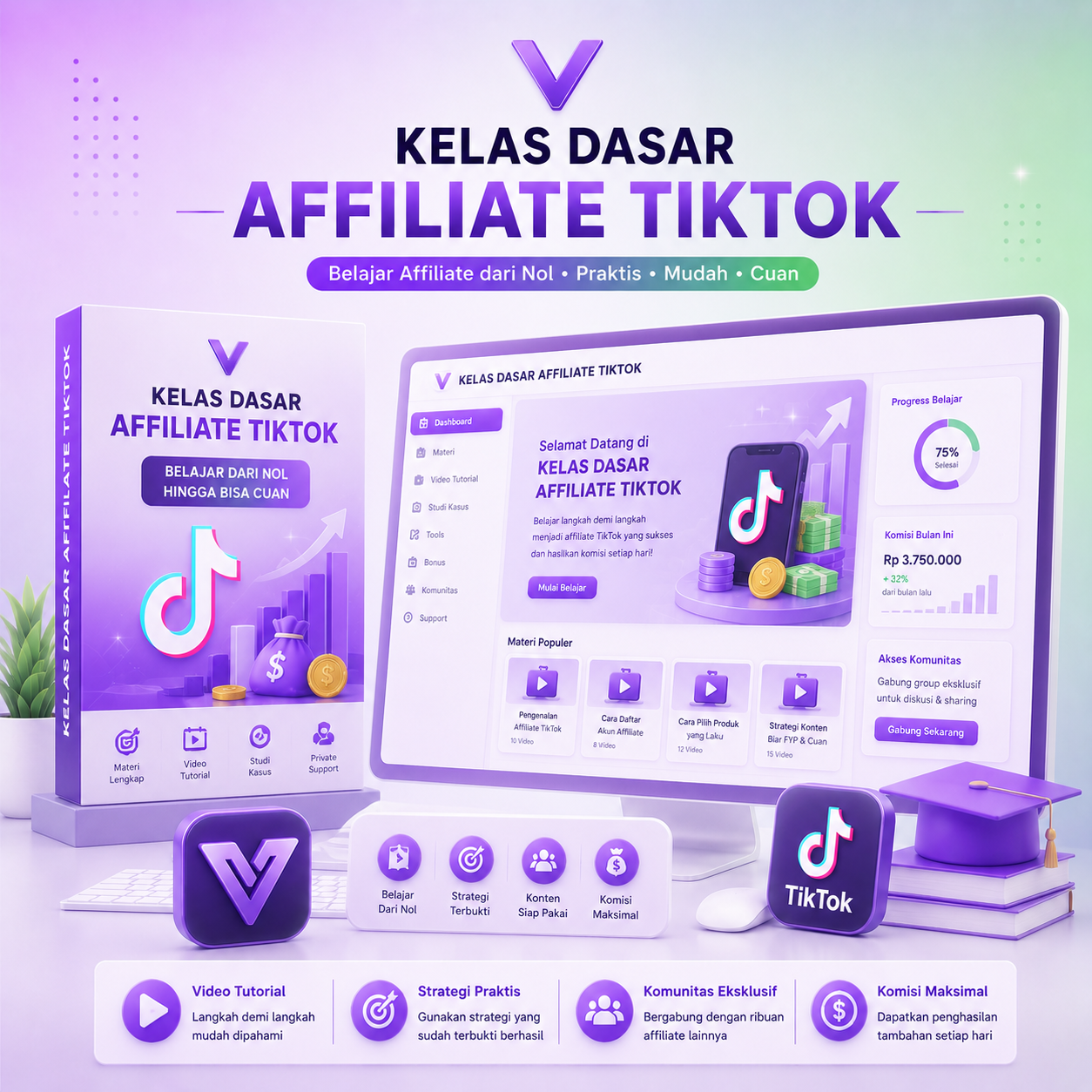 Kelas Dasar Affiliate Tiktok